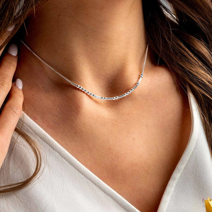 Morse Code Necklace
