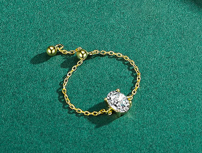 Zunaira Adjustable Chain Ring
